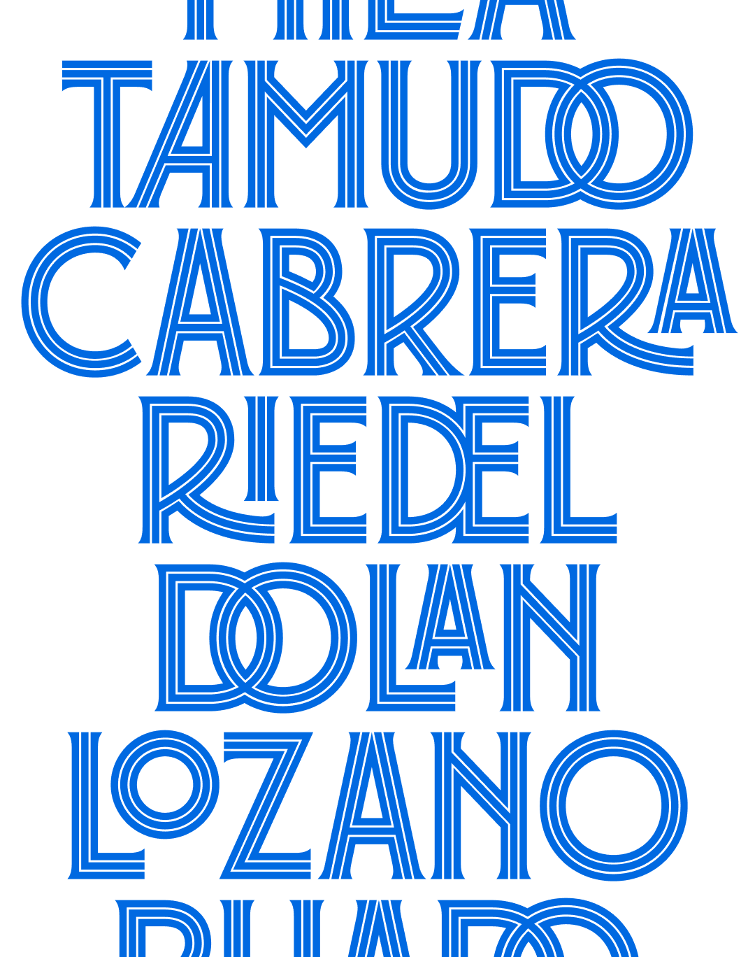 RCDE Espanyol Barcelona — Typography graphic