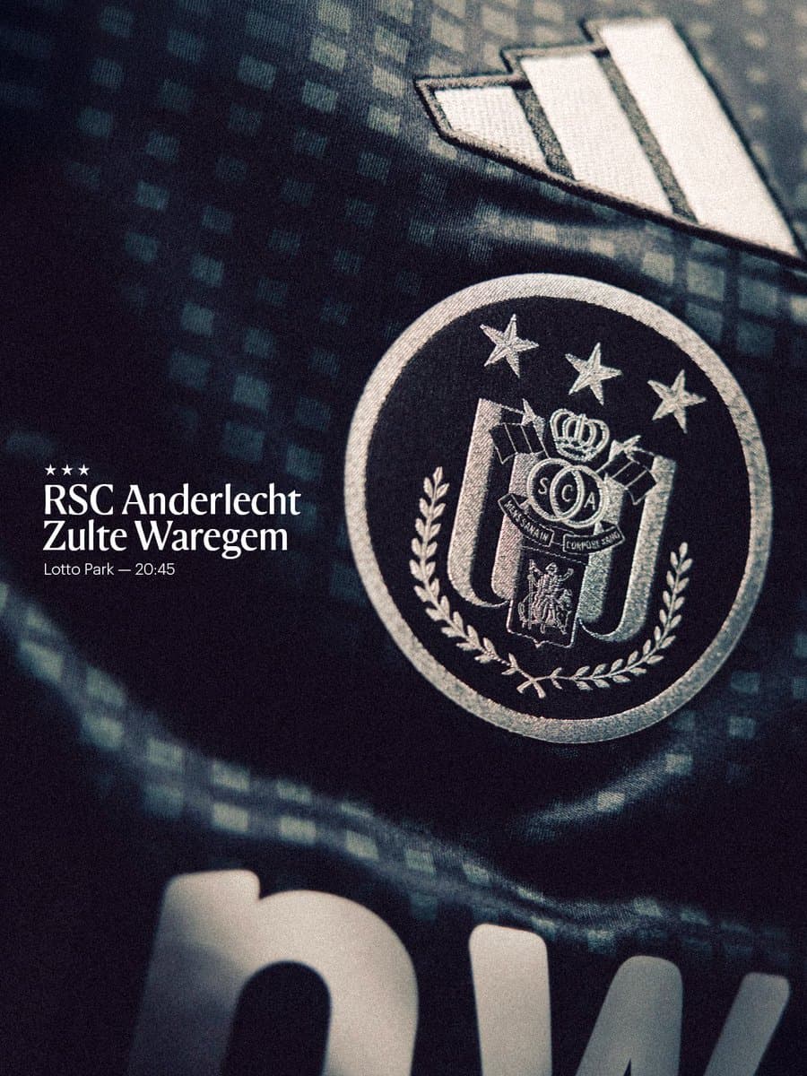 RSC Anderlecht — Matchday graphic